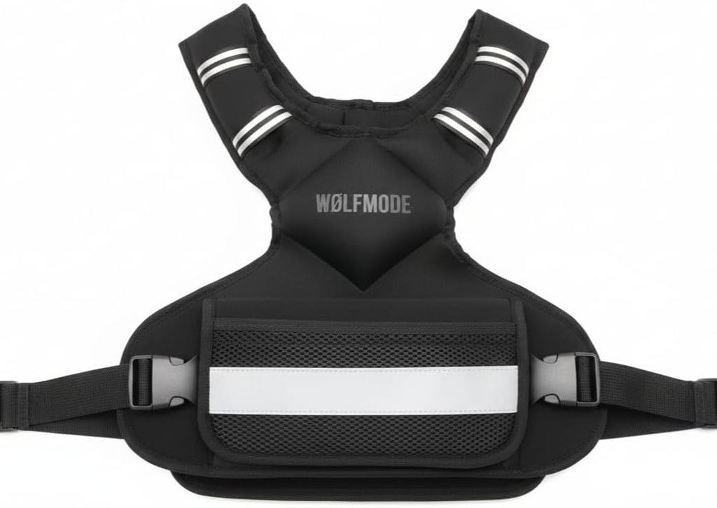 Weighted Vest 11-20LB Adjustable - Strength Training Vest for Men & Women, Running, Walking, Calisthenics, Home Workout Equipment