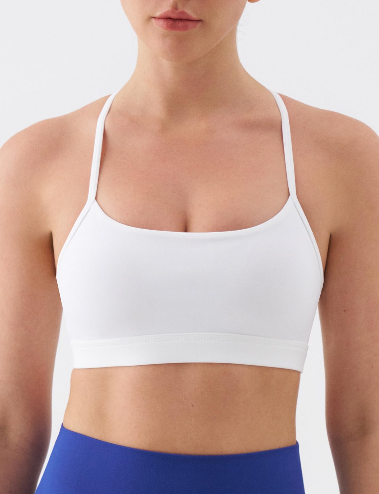 K-Swiss Sports Bras for Women - Y Back Racerback Low Impact Workout Bras Yoga Walking