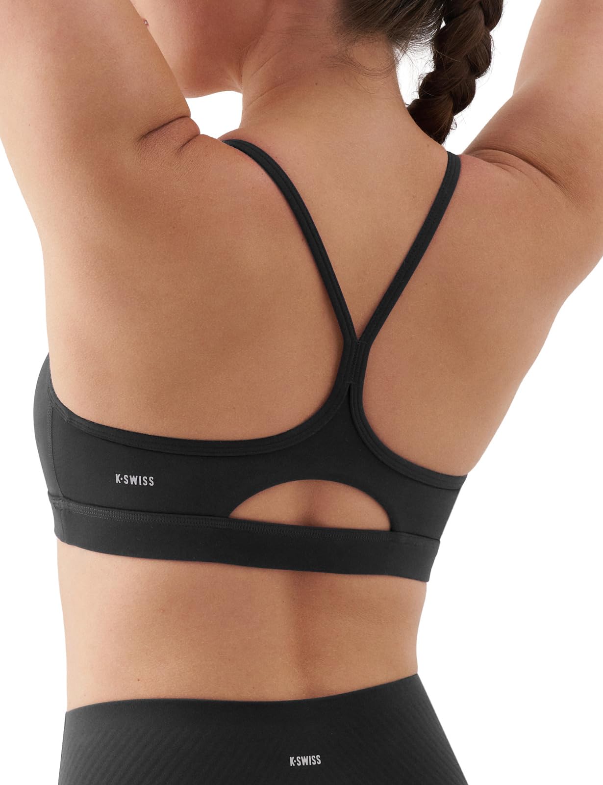 K-Swiss Sports Bras for Women - Y Back Racerback Low Impact Workout Bras Yoga Walking