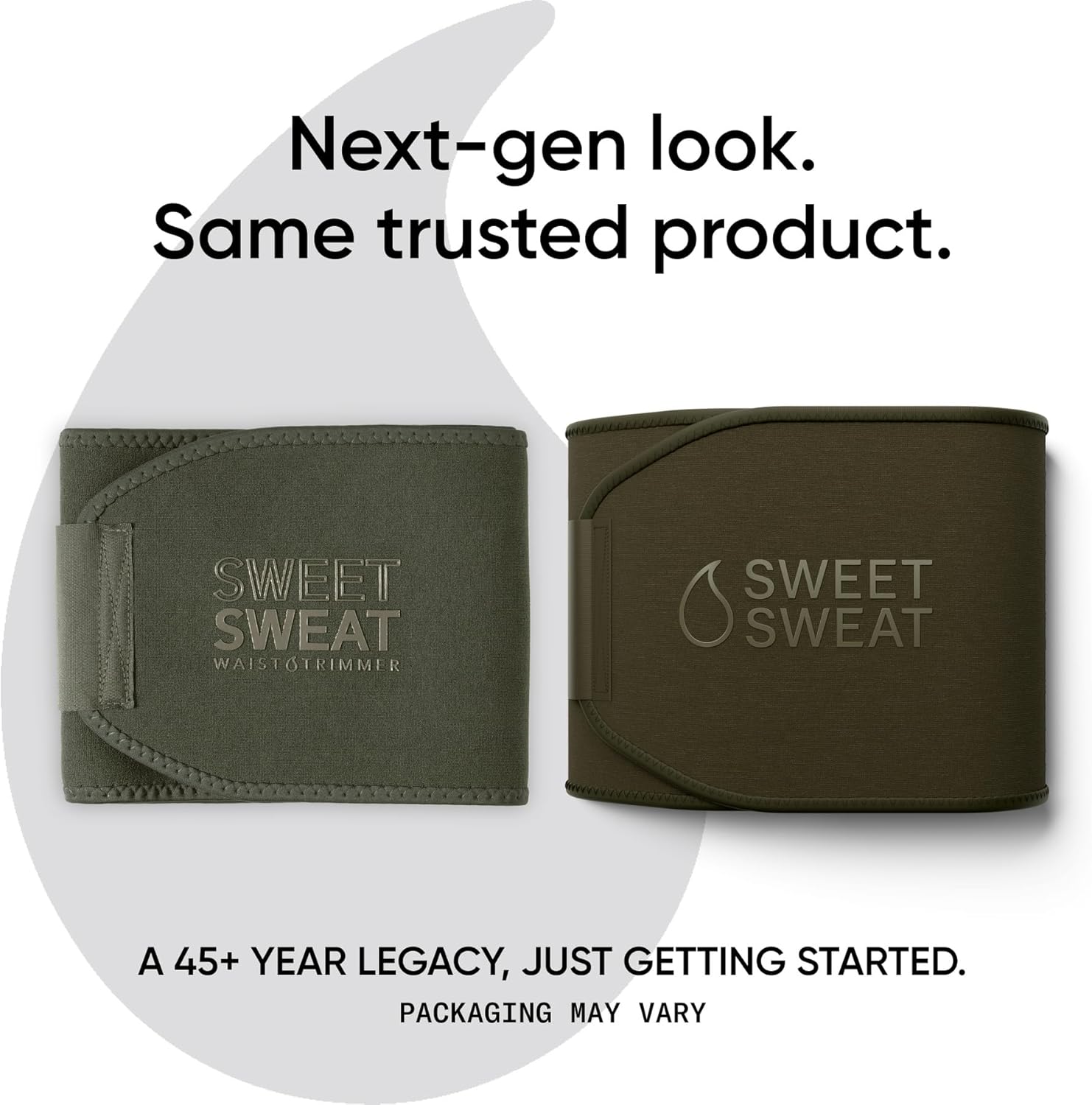 Sports Research Sweet Sweat Waist Trimmer (Core Series) - Premium Sweat Enhancing Fitness Band for Women & Men