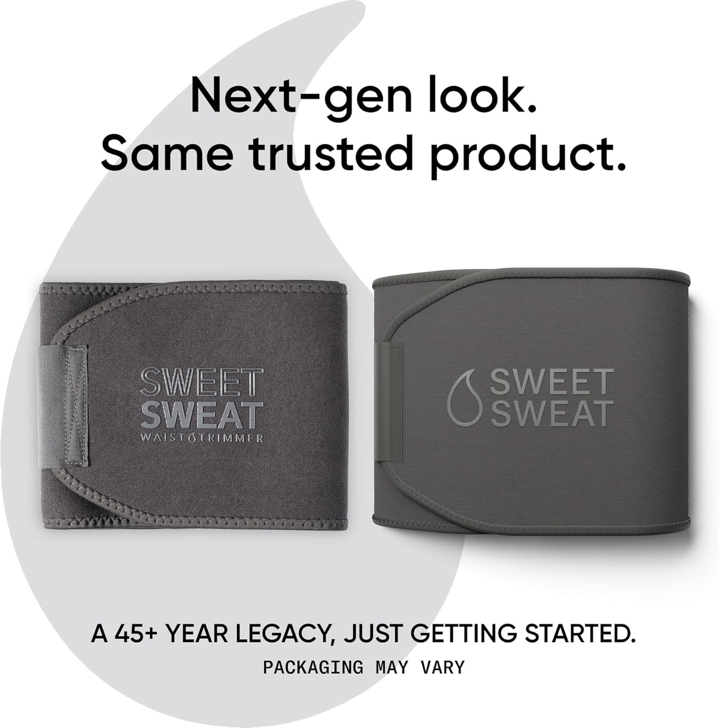 Sports Research Sweet Sweat Waist Trimmer (Core Series) - Premium Sweat Enhancing Fitness Band for Women & Men