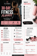 30 Day Fitness Planner